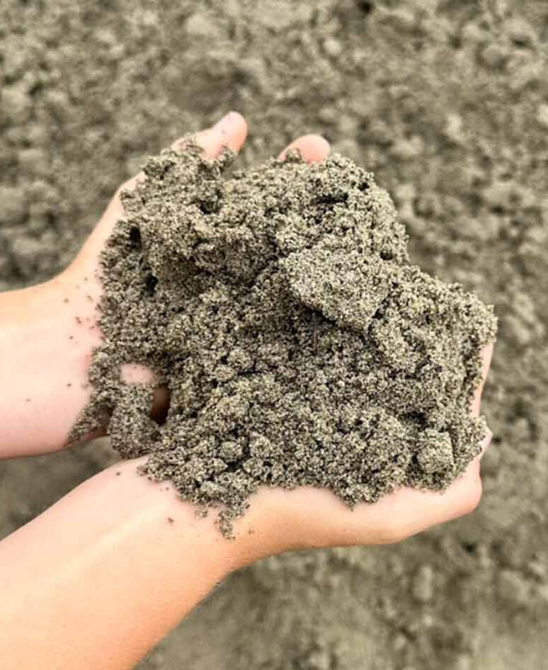 Washed sand
